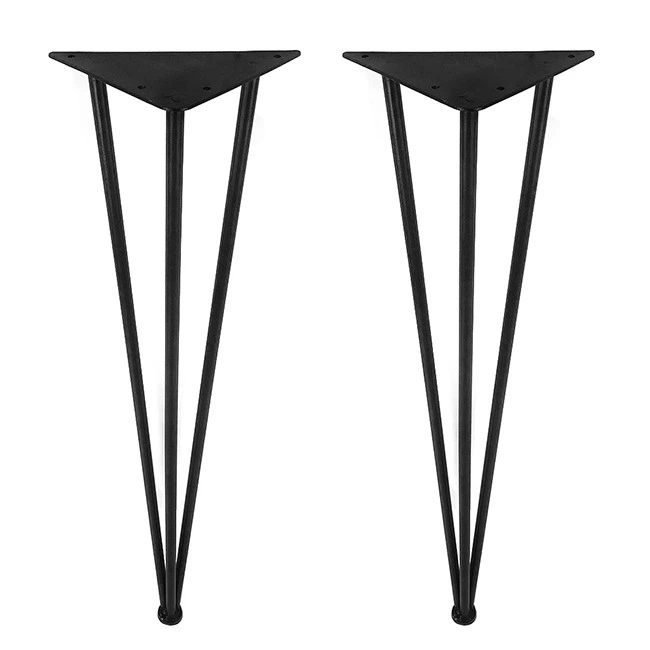 China 3 Rod Metal Hairpin Legs For Coffee Table