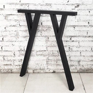 Black Iron Leg Coffee Table