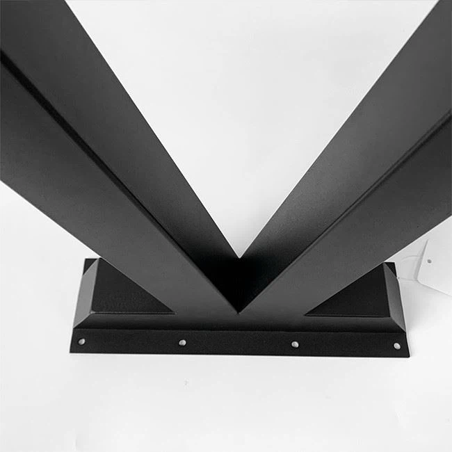 Iron Legs Dining Table Bench