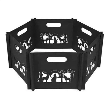 Black Metal Fire Pit