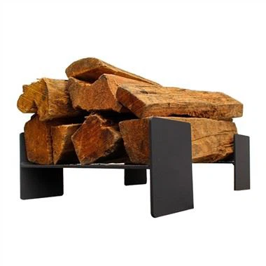 Black Metal Firewood Rack