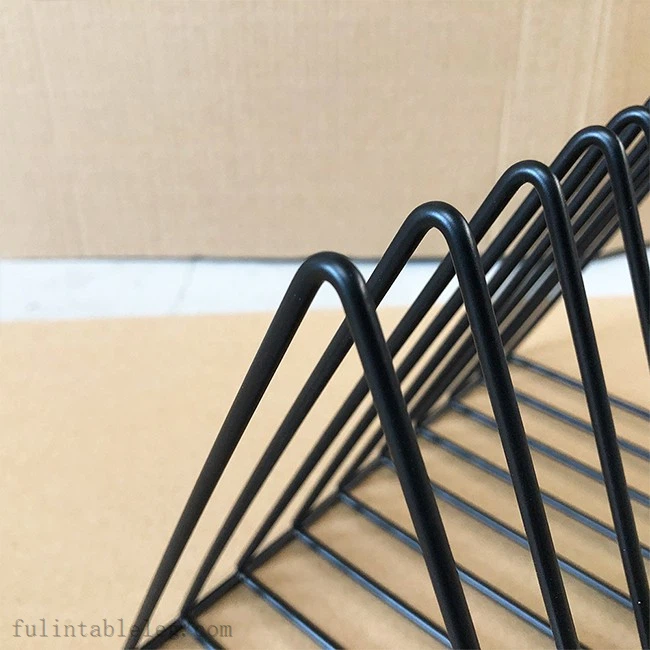 Iron Desktop Triangle Book Shelf