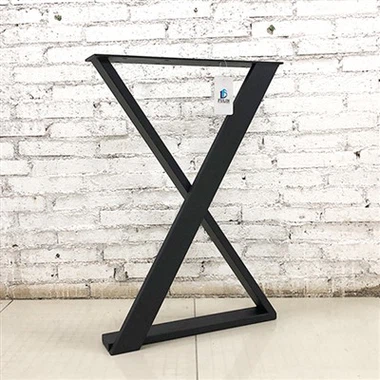 Black Metal Iron Office Legs