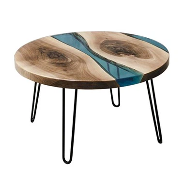 Round Resin Coffee Table