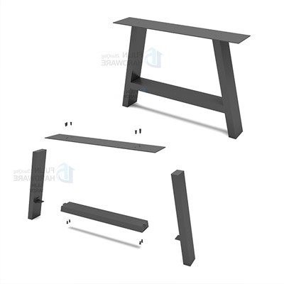 Assembled Metal Table Legs