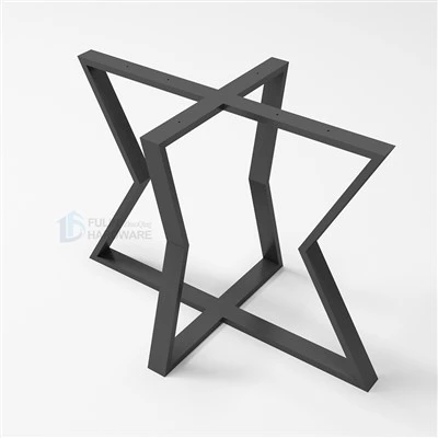 Metal Geometry Table Base